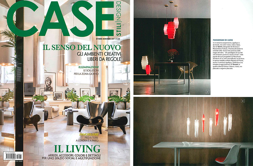 Frame featured in Case Design Stili | October/November Issue